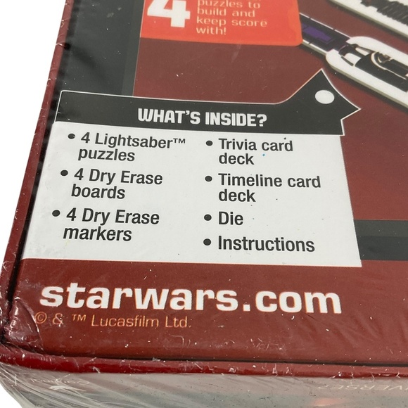 Star Wars Trivia Game Disney Lucas Films  650+ Exciting Trivia Questions –Sealed - Picture 12 of 14